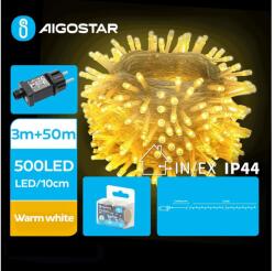 Aigostar B. V. Aigostar - LED Karácsonyi kültéri lánc 500xLED/8 funkció 53m IP44 meleg fehér B103031PW (AI1380)