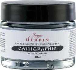 Jacques Herbin Calligraphy Kalligrafikus tinta Deep Black 40 ml 1 db (11309T)