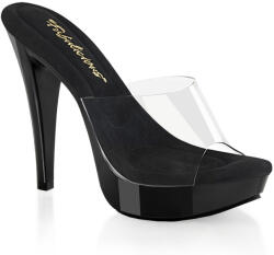 Pleaser USA Pleaser Cocktail-501 Clr/Blk 38