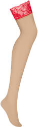 Obsessive Matildea Stockings Red XXL/XXXL