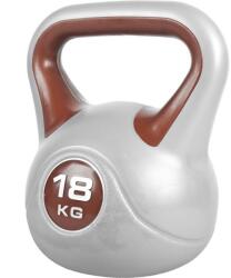 Gorilla Sports Kettlebell súlyzó vinil 18 kg barna (100345-00006-0024) - kokiskashop