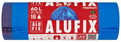 Go Wipes Alufix Szemeteszsák zárószalaggal, 60 liter (15 db)