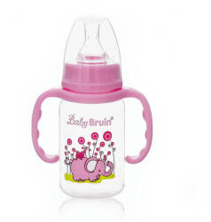 Baby Bruin fogantyús cumisüveg, 120 ml (lányos)