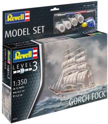 Revell ModelSet Navă 65432 - Gorch Fock (1: 350) (18-65432)