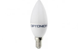 OPTONICA LED Gyertya izzó, E14, 5, 5W, hideg fehér fény, 450Lm, 6000K - 1425 (1425)