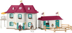 Schleich Conac de țară și grajd Schleich lângă lac Figurina