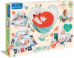 Clementoni Clemmy baby - pătură de joacă pentru copii cu trapez alb-negru (104917357)