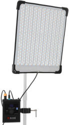 Falcon Eyes RX-724 III feltekerhető, hordozható RGBWW LED videólámpa, világítás 220W 2500-9999K + softbox méhsejtráccsal