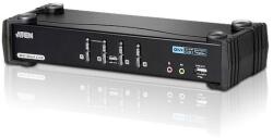 ATEN KVMP превключвател ATEN CS1784A, 4-портов, USB, DVI Dual Link, Audio (CS1784A-AT-G) - tehnik