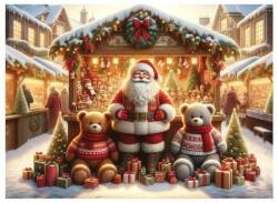Wooden City NB0808-XL - Karácsonyi vásár - 1010 db-os fa puzzle (NB0808-XL)