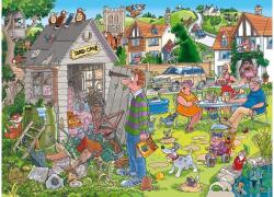 Jumbo 00597 - Wasgij Destiny 28 - Dad Cave! - 1000 db-os puzzle (00597)