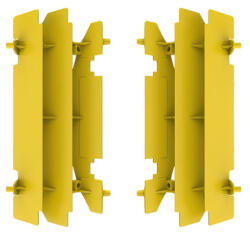 POLISPORT MX_POL-8466100002 Hűtőrácsok Suzuki Rm 125 / 250 - Sárga