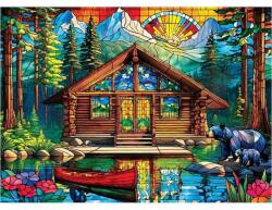 Masterpieces 72503 - Stained Glass - Cabin Spectrum - 1000 db-os puzzle (72503)