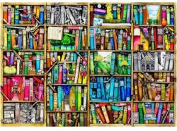 Wooden City LB4000-0128-XXXL - Könyvespolc - 4000 db-os fa puzzle (LB4000-0128-XXXL)