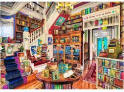 Wooden City LB4000-0137-XXXL - Könyvek varázsa - 4000 db-os fa puzzle (LB4000-0137-XXXL)