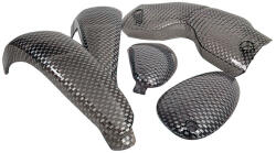 STR8 MX_STR-620.24/CA Indexbúra Készlet (4 Db) Hátsó Lámpával, Gilera Runner 2003 Előtti, Karbon Megjelenés