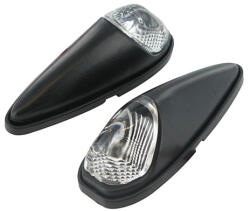 STR8 MX_STR-695.02/BK Rápréselhető Fény / Index Csepp Alakú átlátszó / - Fekete