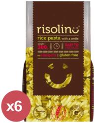 Risolino Gluténmentes rizstészta Fusilli csomag 6X300 g