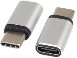 PremiumCord USB-C csatlakozó védő, USB-C - USB-C, F/M, szürke KUR31-16 (KUR31-16)