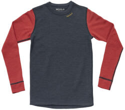 Devold Expedition Merino Shirt Jr Mărime copii: 152 / Culoare: albastru/roșu (GO-155-223-B-287E)