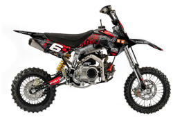 Stage6 MX_S6-059901/RE Grafikai Készlet Pit Bike Ycf Pilot / - Piros, Fekete