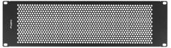 Lanberg AK-1413-B 19" 3U fekete fém hálós/perforált vakpanel (AK-1413-B) - pcx