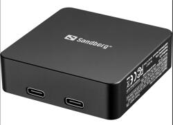 Sandberg 3 in 1 mágneses powerbank, 5000 mAh (18.5 Wh), carry - on approved, 1, 8 cm, 5 év garancia 421-28 (421-28)