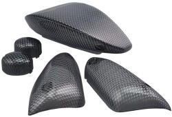 STR8 MX_STR-620.01/CA Irányjelző Búra Szett (4) Hátsó Lámpával Yamaha Aerox 1999 Után Karbon Kinézet