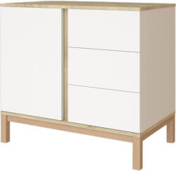 Faktum Loop White & Oak Komód