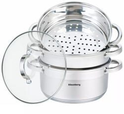Klausberg 4 részes pároló edény készlet Ø22cm - 4L (KB-7142)