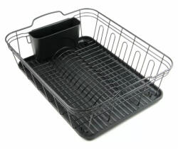 Kinghoff Edényszárító 45 x 35 cm - matt fekete (KH-1354)