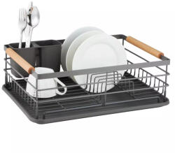 Kinghoff edényszárító 42 x 32 cm - szürke (KH-1729)