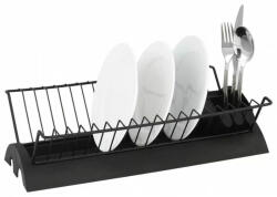 Kinghoff Edényszárító 41.5 x 25.5 cm - matt fekete (KH-1499)