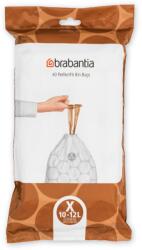 Brabantia Saci pentru gunoi X PERFECTFIT 10-12 l, 40 buc, Brabantia (BRAB138041)