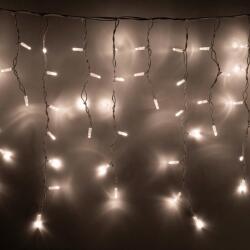 Somogyi Elektronic KSFW200WW sorolható fényfüggöny, 4 méter, 200db melegfehér LED, fehér vezeték, kül- és beltéri (KSFW200WW) - hyperoutlet
