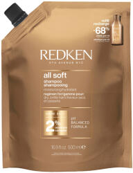 Redken All Soft Sampon száraz és töredezett hajra utántöltő 500 ml