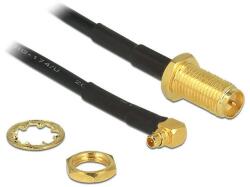 Delock KAB Delock 88936 RP-SMA Jack > MMCX 90° Plug antenna kábel - 0, 32m (88936) (88936)