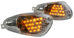 STR8 MX_STR-660.67/CE Első Led Irányjelzők Gilera Runner 2003 Előtti átlátszó