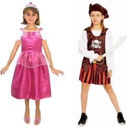 FUNPACK Tündér, egyszarvú, kalóz vagy hercegnő jelmez lányoknak - többféle, választható 43530