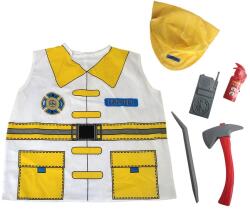 ReToys Tűzoltó kabát, kalap és kiegészítők Ajánlott 3-10 éves korig unisex (62664)