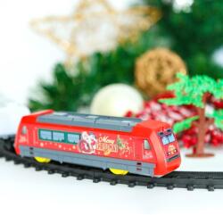 Bewello Karácsonyi kisvasút, zenél, világít, elemes, BW2044