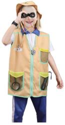 ReToys Természetbúvár jelmez kabát, kalap és 6 kiegészítő kép nagyítása Természetbúvár jelmez kabát, kalap és 6 kiegészítő 60043