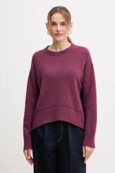 Benetton pulóver gyapjúkeverékből - lila M - answear - 23 990 Ft