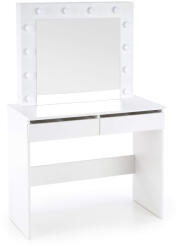 Hollywood fehér fésülködő asztal (HL84676)