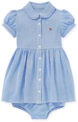 Ralph Lauren baba pamut ruha - kék 70-74 - answear - 34 990 Ft