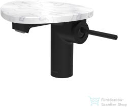 Laufen ADA egykaros mosdó csaptelep leeresztő nélkül, PVD matt fekete/fehér márvány HF506702515060 (HF506702515060)