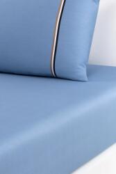 BOSS pamut gumis lepedő BLINEA Horizon 160 x 200 cm - kék Univerzális méret