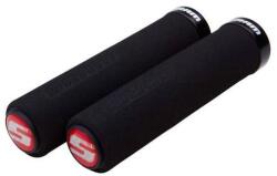 Sram Normal nyomott mintás bilincses keményhab markolat, 130 mm, fekete, fekete bilinccsel