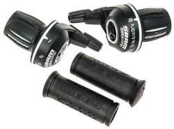 Sram MRX Comp Twister markolat váltókar szett (bal, jobb és markolatok), 3x8s, fekete