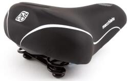Csepel Macchiato városi komfort nyereg, 265x210 mm, fekete
